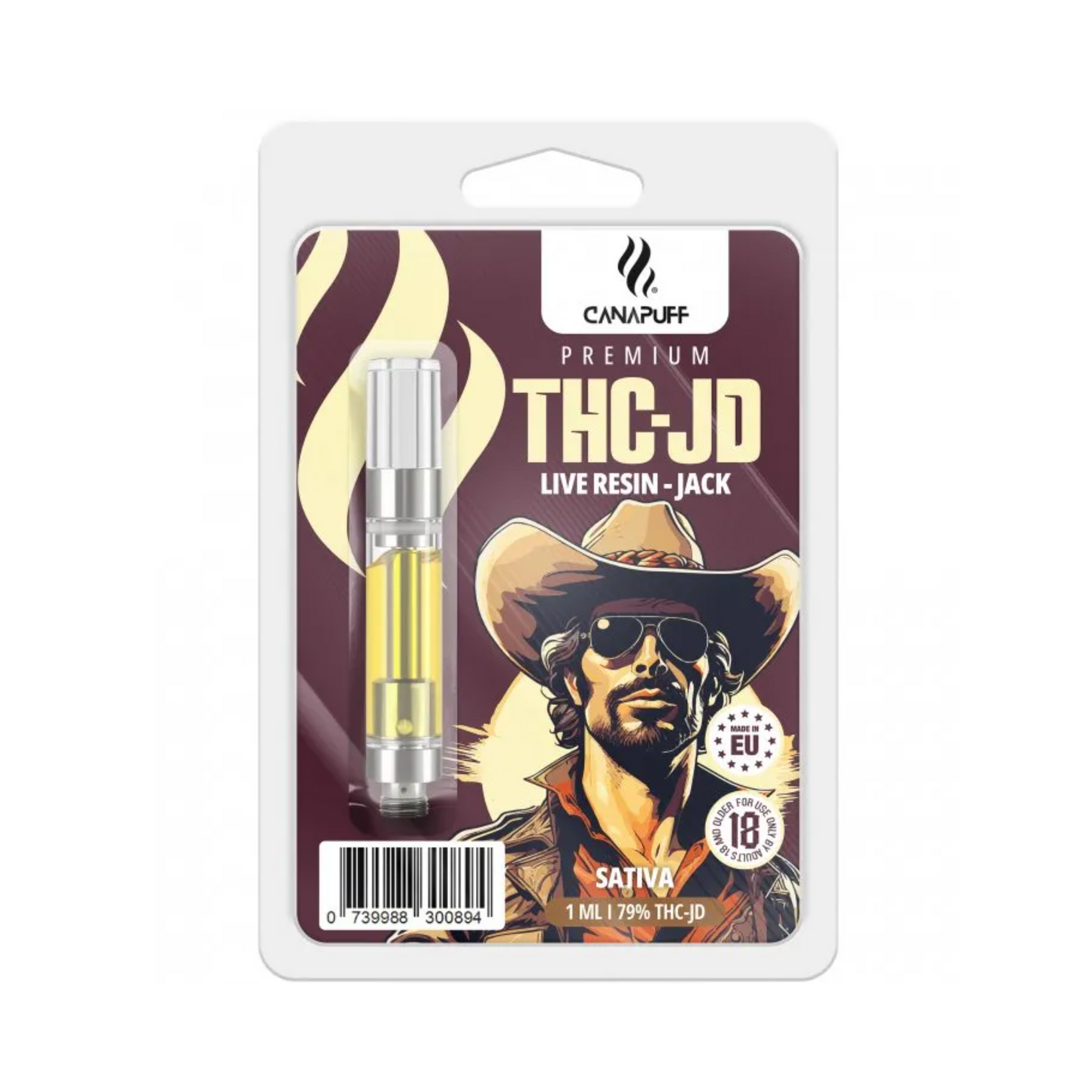 Canapuff - Jack - THC-JD 79% - cartridge